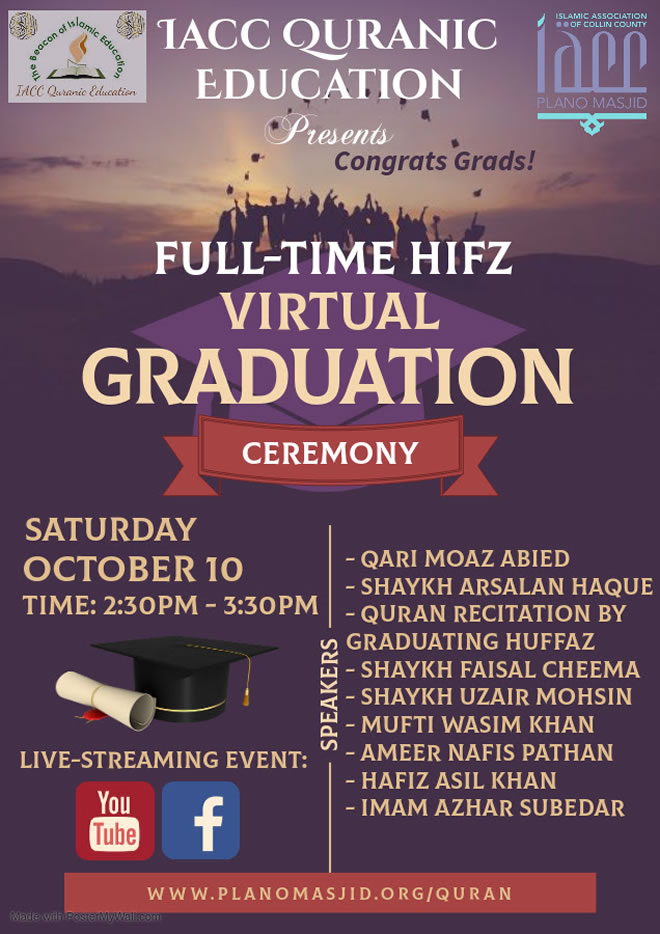 ll time Hifz virtual graduation