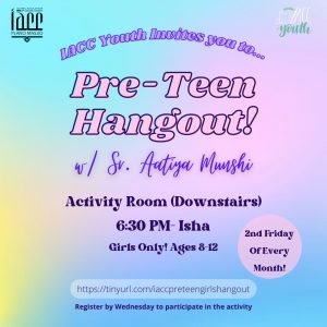 Pre-Teen Hangout!