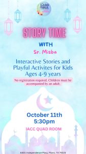 Story Time with Sr. Misba