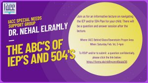 IACC Special Needs Support Group