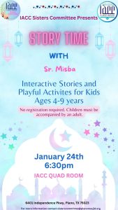 story time with Sr. Misba