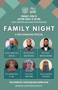 Family Night a Pre Ramadan Special