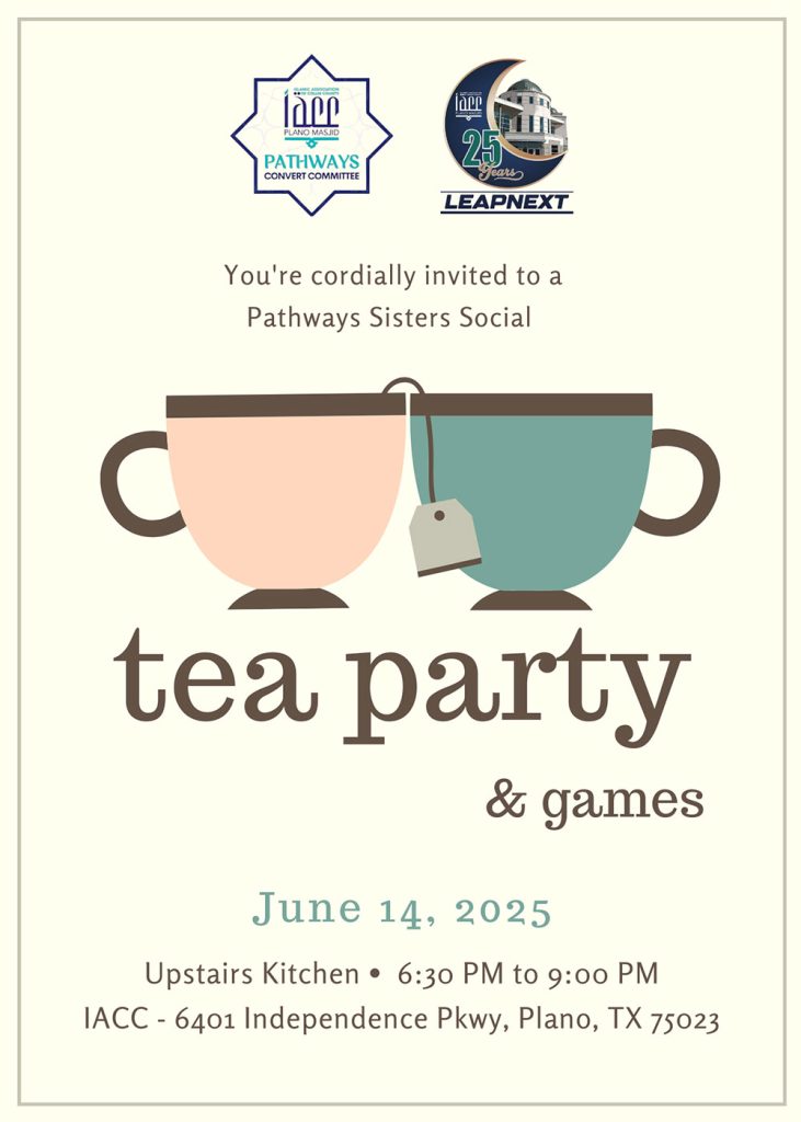 tea party and games