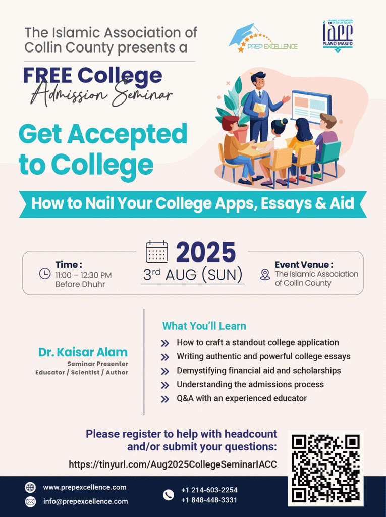 free college admission seminar