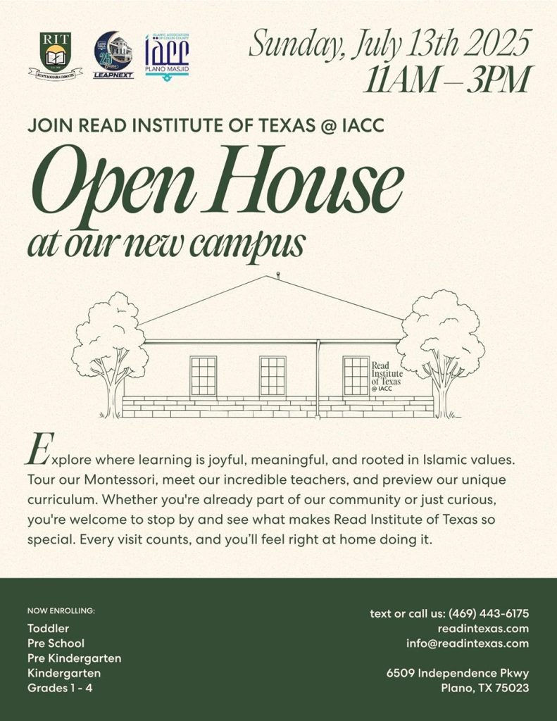 join read institute of texas- open house at our new campus