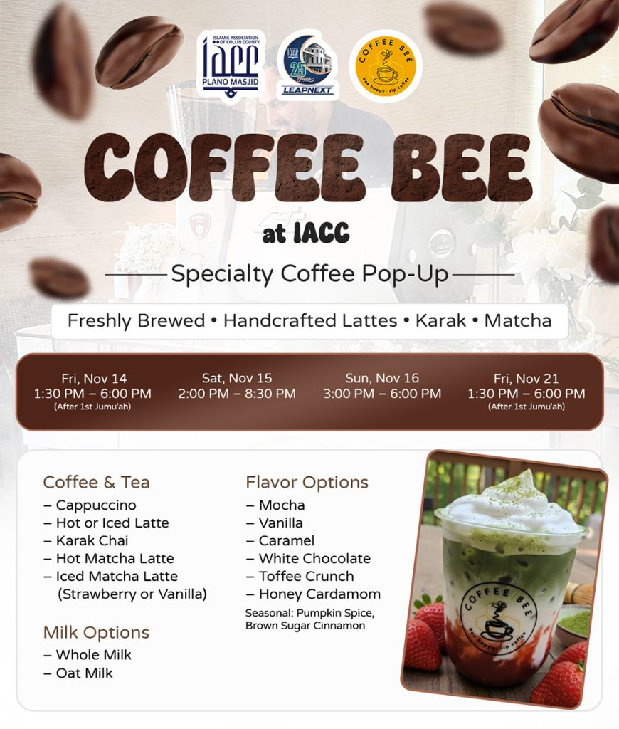 coffee bee at IACC