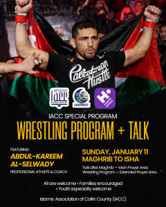 wrestling program and talk