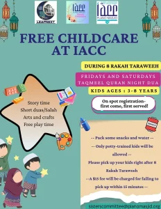 free childcare at IACC