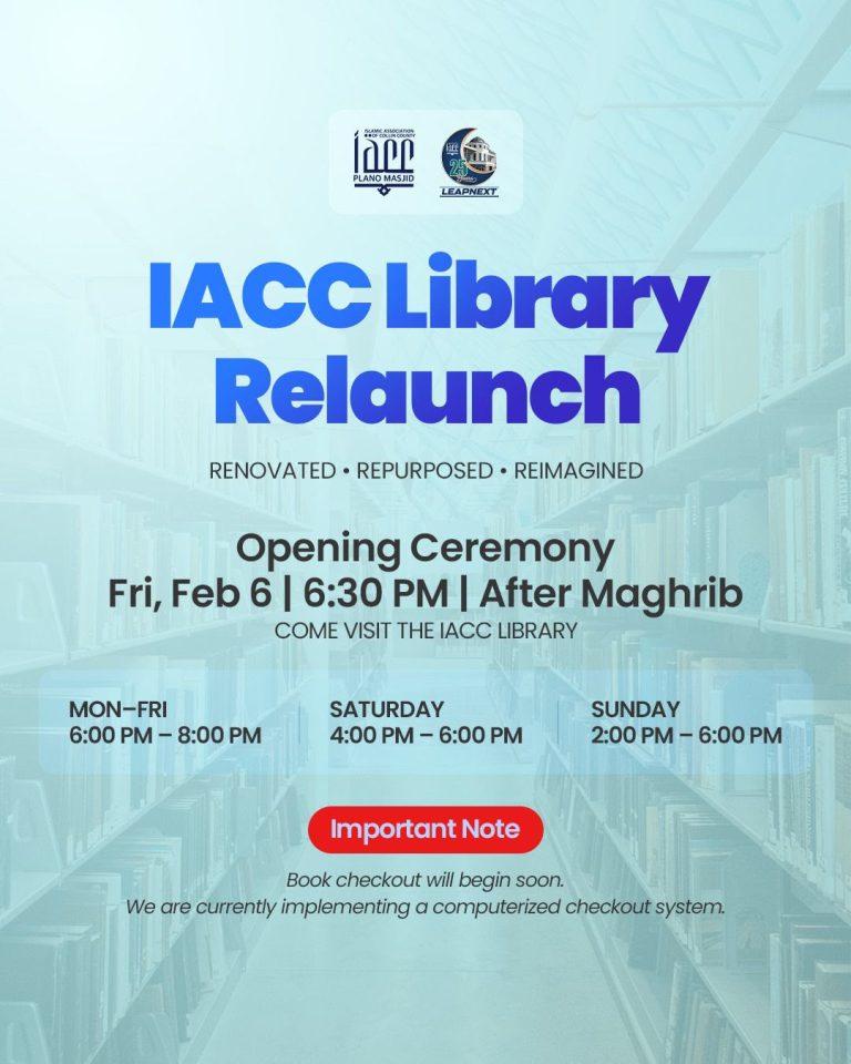 iacc library relaunch