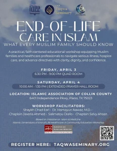 end of life care in islam