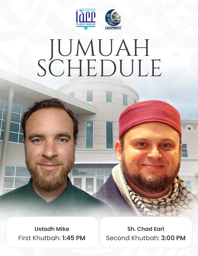 jumuah schedule