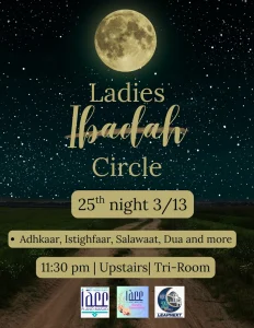 ladies ihaclah circle