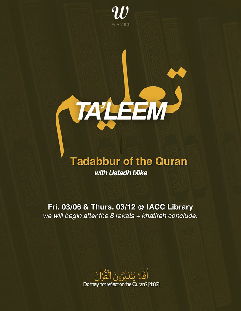 taleem- tadabbur of the quran