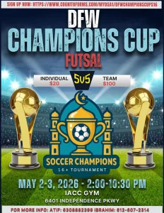 dfw champions cup futsal