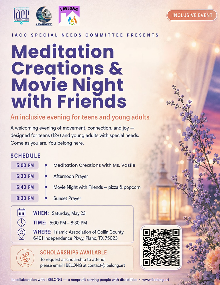 meditation creations and movie night with friends