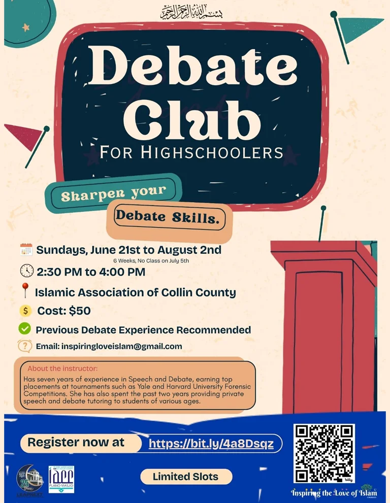 debate club for highschoolers