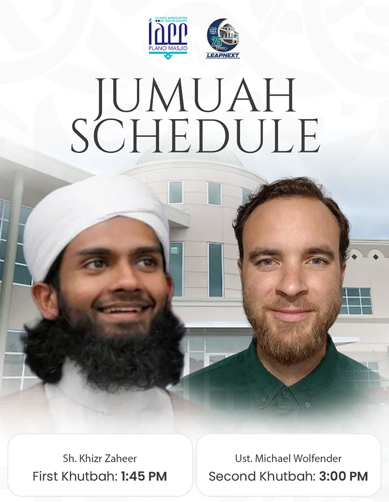 jumuah schedule