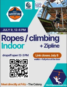 ropes climbing indoor