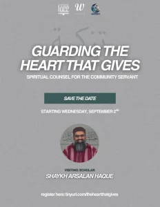 guarding the heart that gives