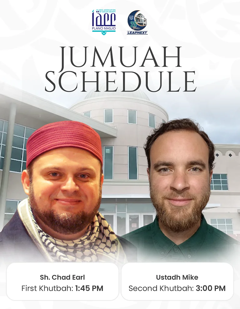 jumuah schedule