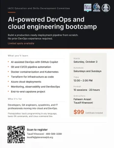 AI powered devops and cloud engineering bootcamp