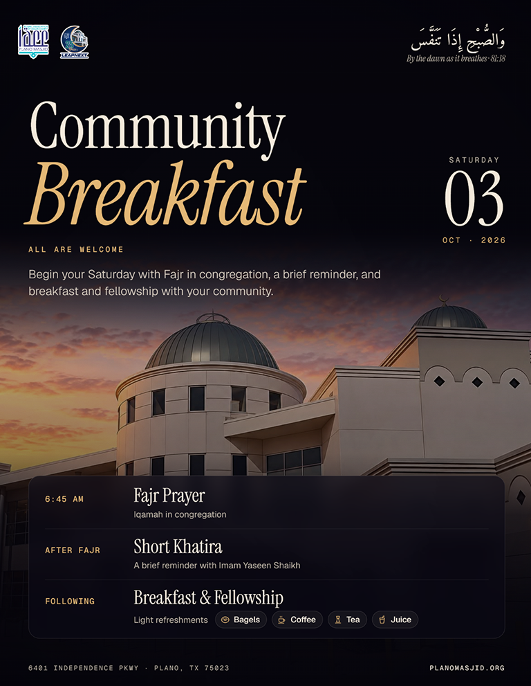 community breakfast