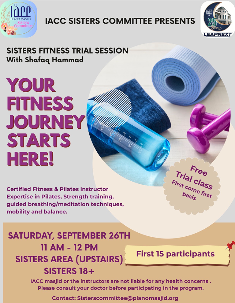 your fitness journey starts here