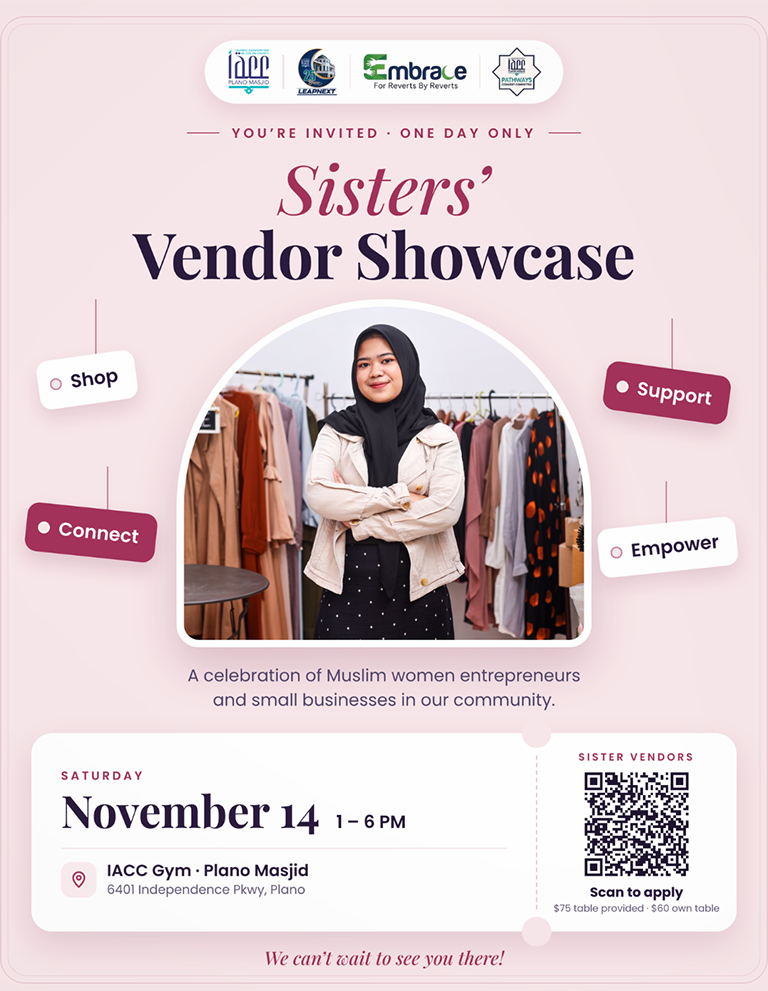 sisters vendor showcase